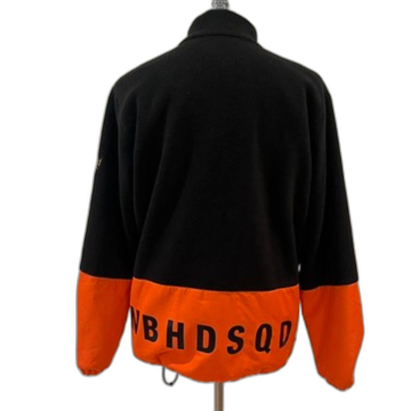 Neighborhood Squad Black Fleece Popover Jacket Orange SQD E-Jacket XL Japan - Picture 3 of 12
